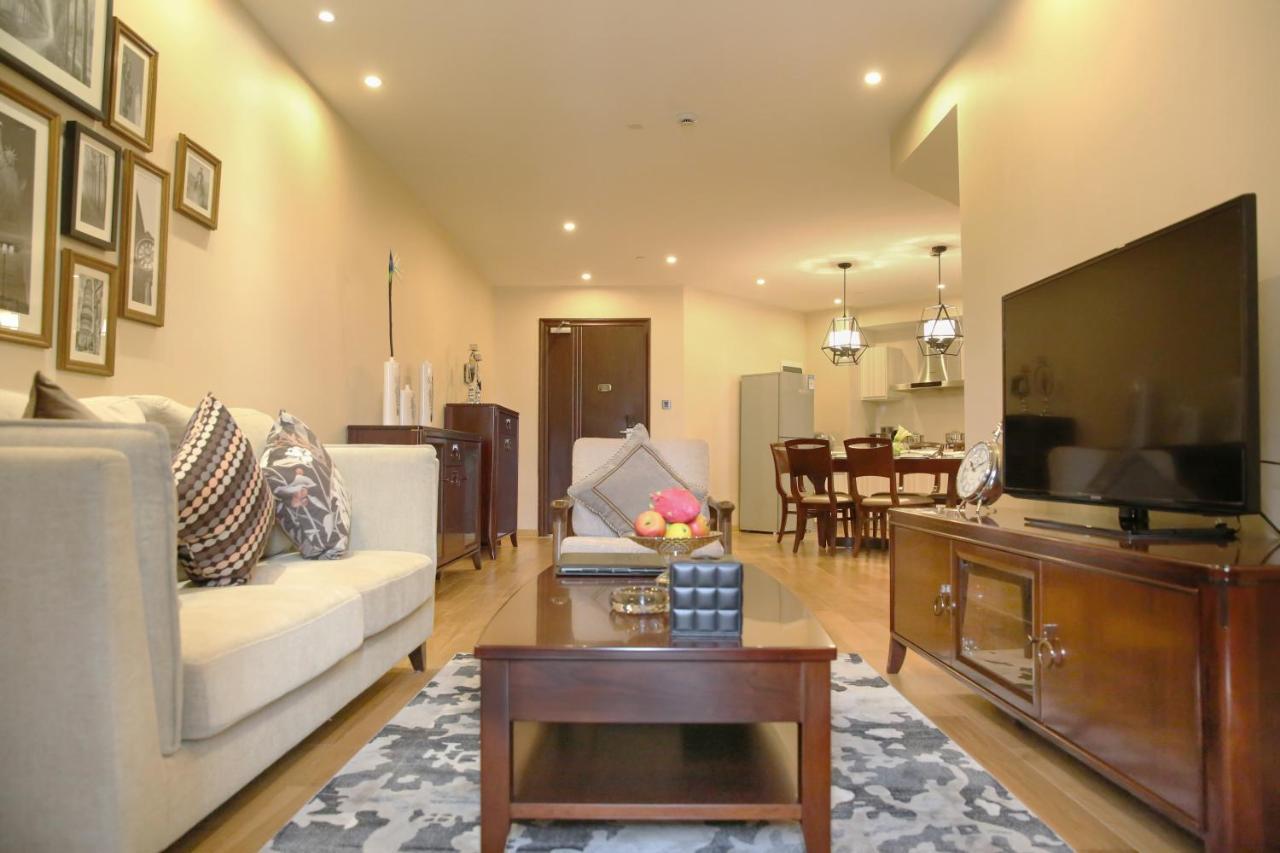Green Court Residence Jinqiao Diamond Shanghái Exterior foto