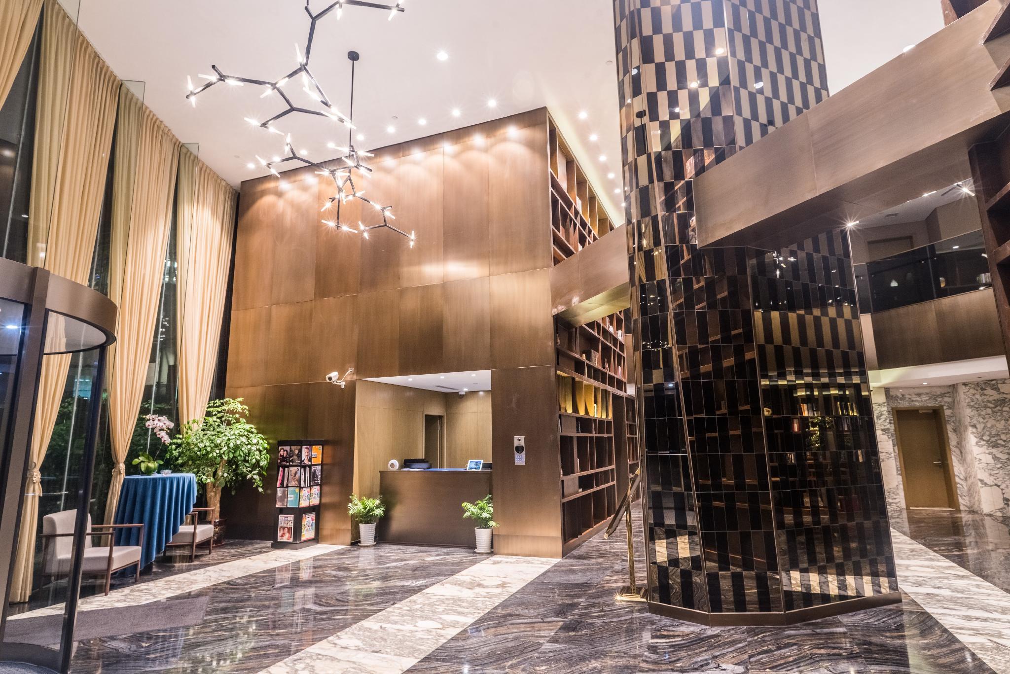 Green Court Residence Jinqiao Diamond Shanghái Exterior foto