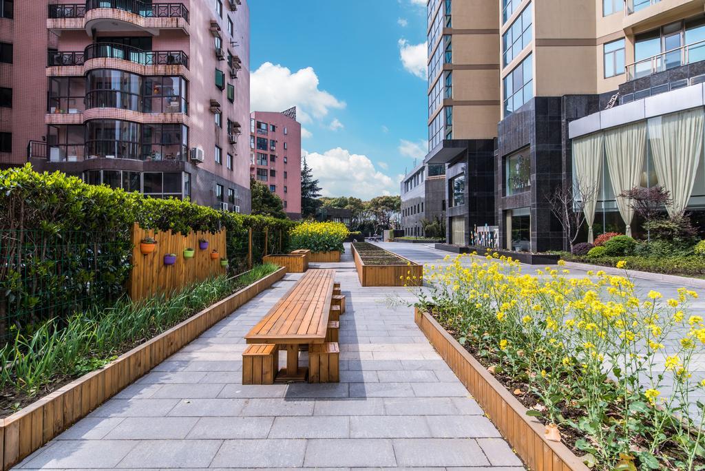 Green Court Residence Jinqiao Diamond Shanghái Exterior foto