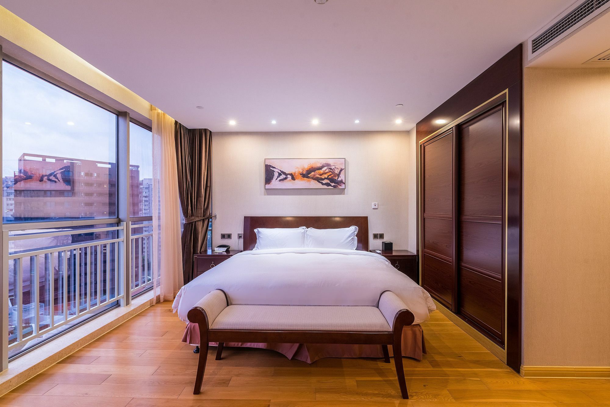 Green Court Residence Jinqiao Diamond Shanghái Exterior foto