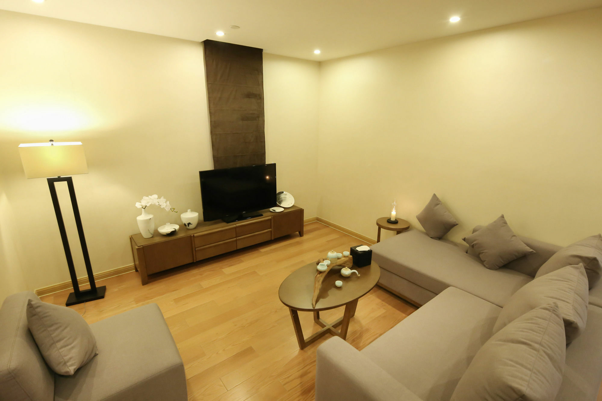 Green Court Residence Jinqiao Diamond Shanghái Exterior foto